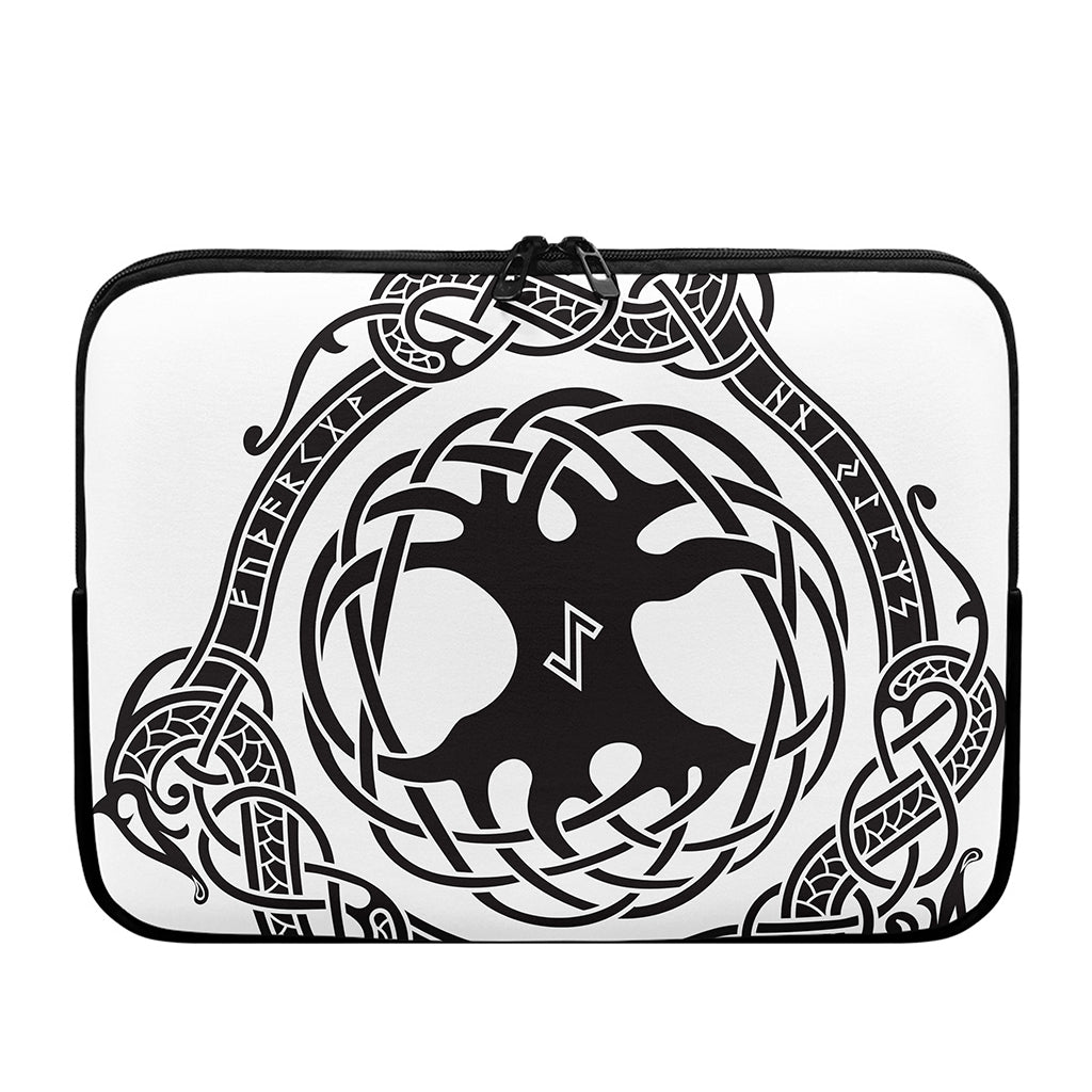 Scandinavian Yggdrasil Print Laptop Sleeve