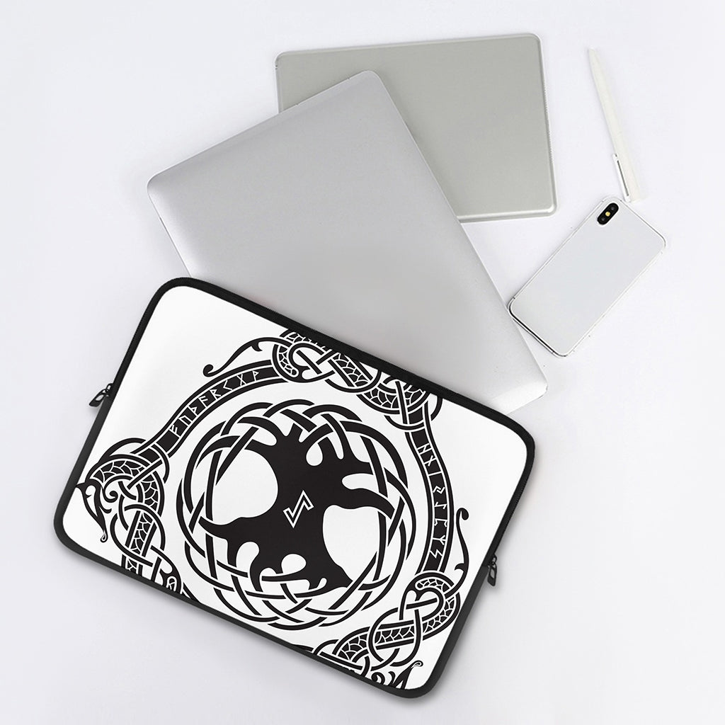 Scandinavian Yggdrasil Print Laptop Sleeve