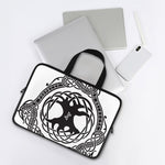 Scandinavian Yggdrasil Print Laptop Sleeve With Handle