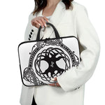 Scandinavian Yggdrasil Print Laptop Sleeve With Handle