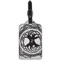 Scandinavian Yggdrasil Print Luggage Tag