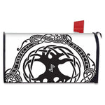 Scandinavian Yggdrasil Print Mailbox Cover