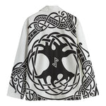 Scandinavian Yggdrasil Print Men's Blazer