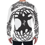 Scandinavian Yggdrasil Print Men's Long Sleeve T-Shirt