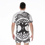 Scandinavian Yggdrasil Print Men's Rompers