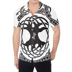 Scandinavian Yggdrasil Print Men's Shirt