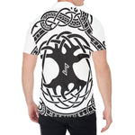 Scandinavian Yggdrasil Print Men's Shirt