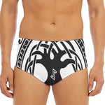 Scandinavian Yggdrasil Print Men's Triangle Swim Briefs