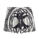 Scandinavian Yggdrasil Print Mesh Shorts