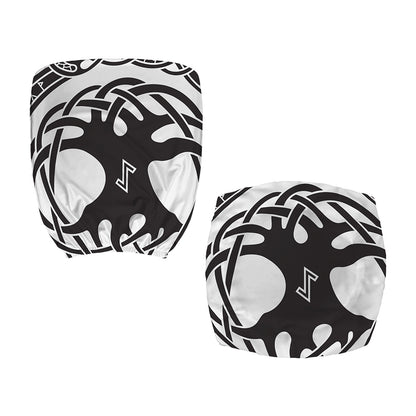 Scandinavian Yggdrasil Print Office Chair Cover
