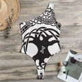Scandinavian Yggdrasil Print One Shoulder Bodysuit