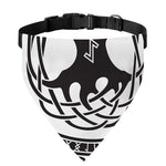 Scandinavian Yggdrasil Print Over The Collar Dog Bandana