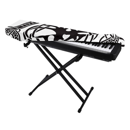 Scandinavian Yggdrasil Print Piano Keyboard Cover