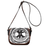 Scandinavian Yggdrasil Print Saddle Bag