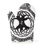 Scandinavian Yggdrasil Print Single Oven Mitt