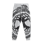 Scandinavian Yggdrasil Print Sweatpants