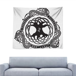 Scandinavian Yggdrasil Print Tapestry
