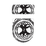Scandinavian Yggdrasil Print Toilet Lid And Tank Cover Set