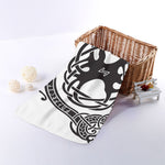 Scandinavian Yggdrasil Print Towel