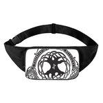 Scandinavian Yggdrasil Print Waist Bag