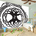 Scandinavian Yggdrasil Print Wall Sticker