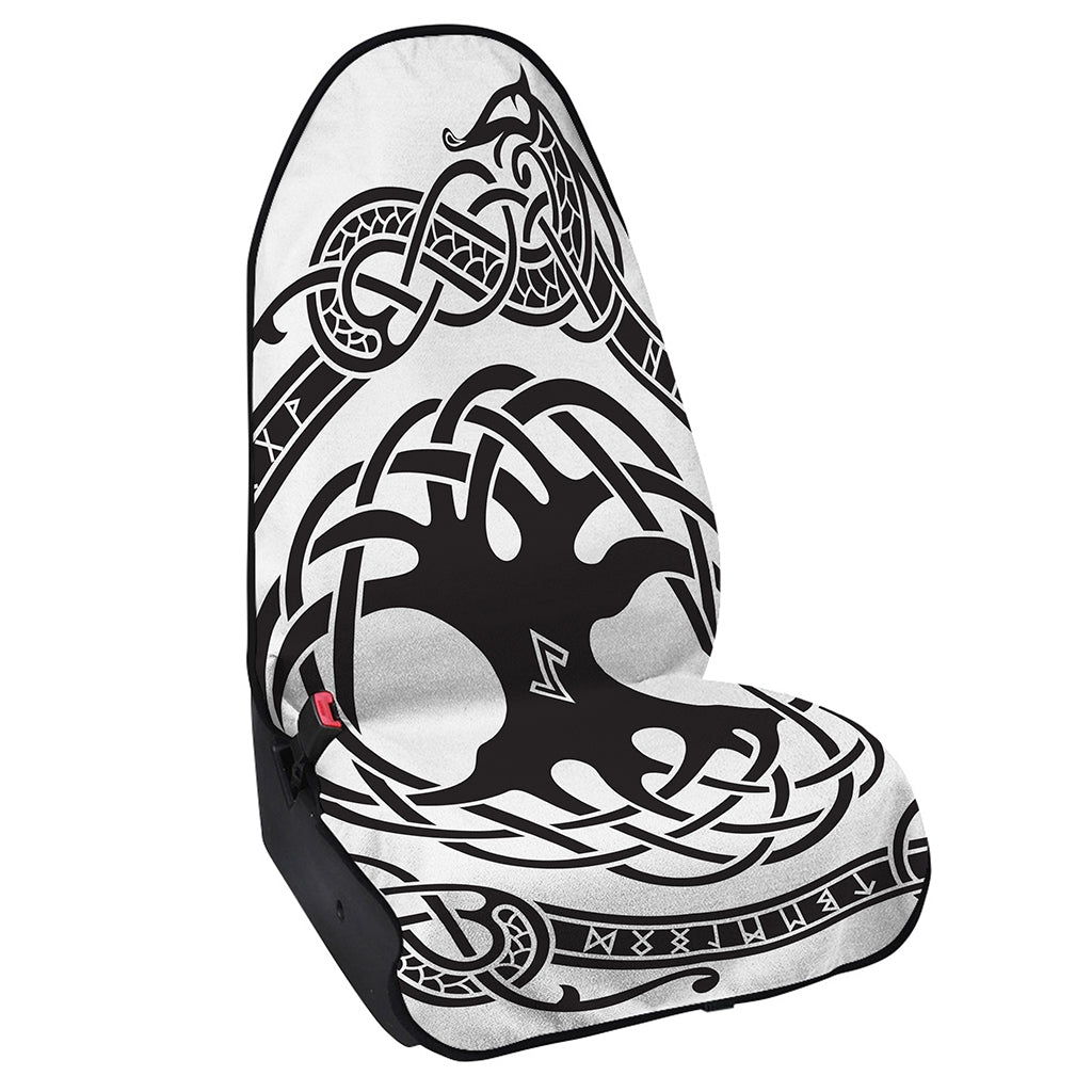 Scandinavian Yggdrasil Print Waterproof Car Seat Cover