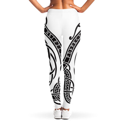 Scandinavian Yggdrasil Print Women's Leggings