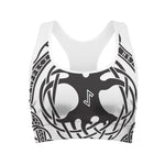 Scandinavian Yggdrasil Print Women's Sports Bra