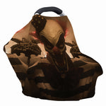 Scary Clown Print Baby Seat Cover