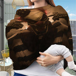Scary Clown Print Baby Seat Cover