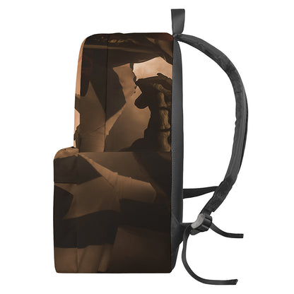 Scary Clown Print Backpack