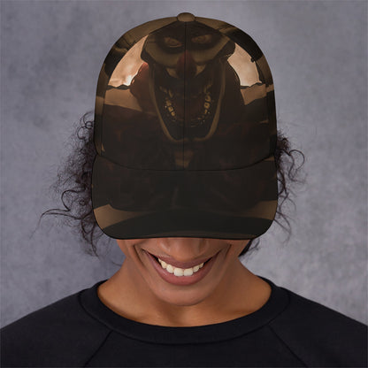 Scary Clown Print Baseball Cap