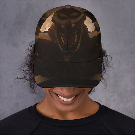 Scary Clown Print Baseball Cap