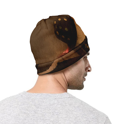 Scary Clown Print Beanie