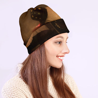 Scary Clown Print Beanie