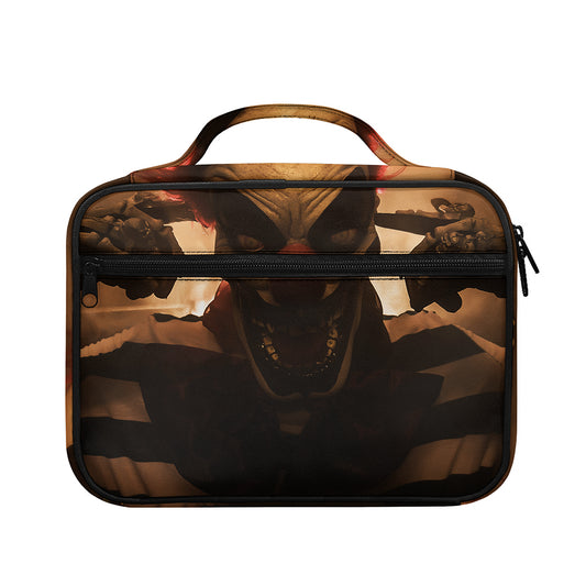 Scary Clown Print Briefcase Bible Bag