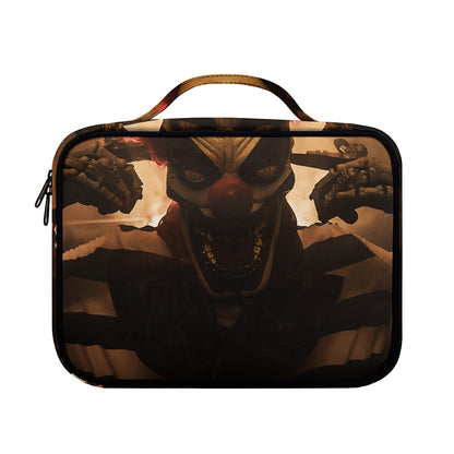 Scary Clown Print Briefcase Bible Bag