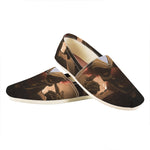 Scary Clown Print Casual Shoes