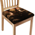 Scary Clown Print Chair Cushion Cover