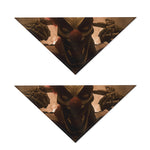 Scary Clown Print Dog Bandana