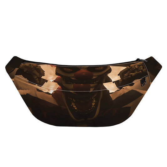 Scary Clown Print Fanny Pack
