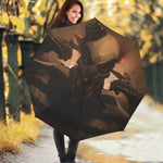 Scary Clown Print Foldable Umbrella