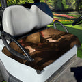 Scary Clown Print Golf Cart Seat Cover