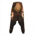 Scary Clown Print Hammer Pants