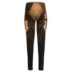 Scary Clown Print High-Waisted Pocket Leggings