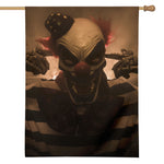 Scary Clown Print House Flag