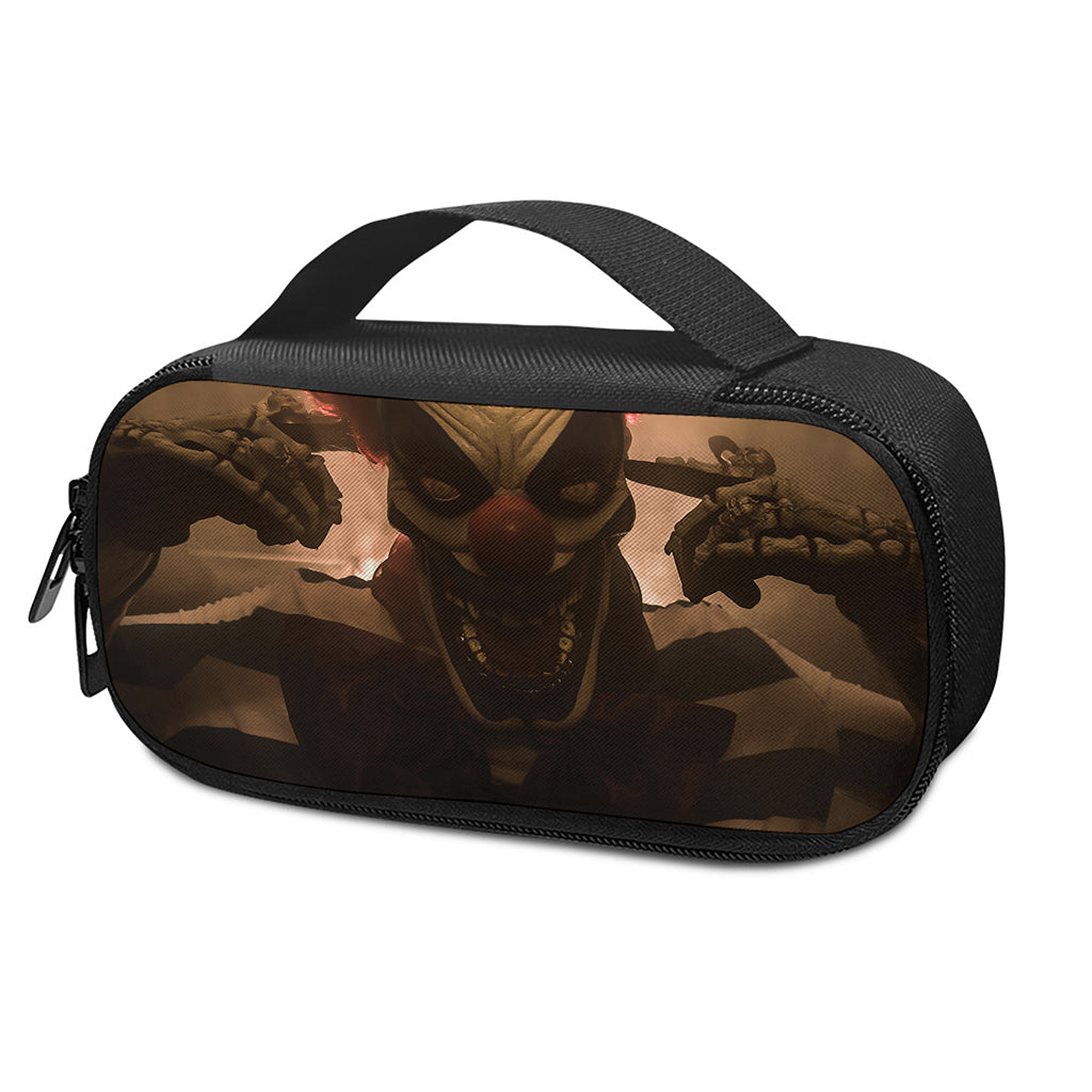 Scary Clown Print Insulin Cooler Travel Case