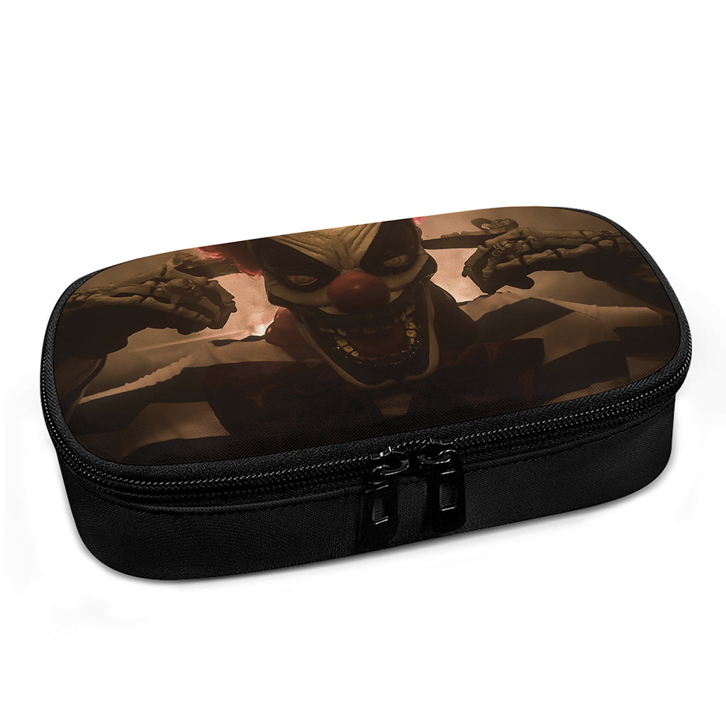 Scary Clown Print Insulin Cooler Travel Case