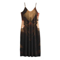Scary Clown Print Jersey Midi Cami Dress
