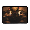 Scary Clown Print Kitchen Mat